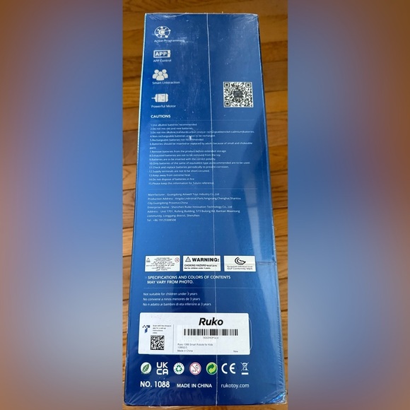 NWT Ruko Robot Carle Smart App Robot Toys Programmable Remote & Bluetooth sealed - Picture 4 of 4